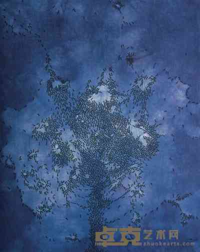 周燕 世界 120×100cm